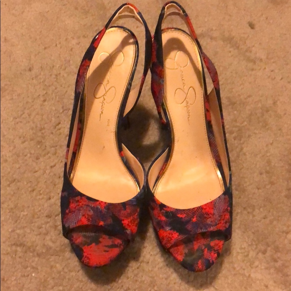 Jessica Simpson slingbacks